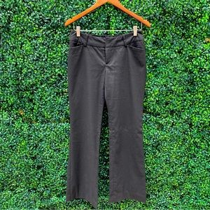 Classic black wide leg work pant